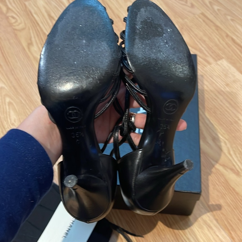 Chanel High Heels 35.5 - Picture 5 of 11